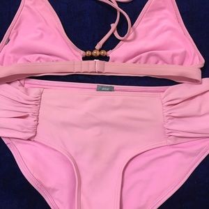 Aerie Hipster Pink Bikini Set